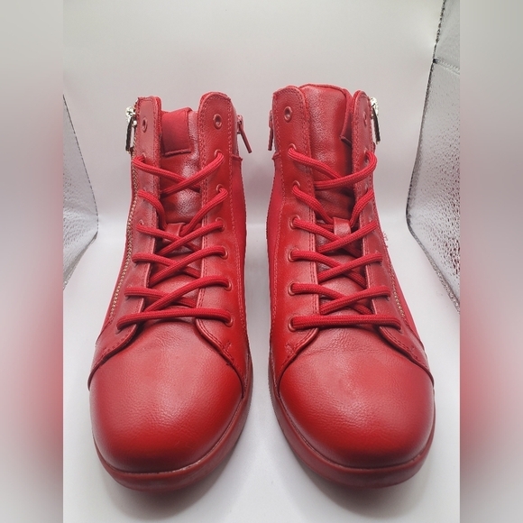 Womens Call it Spring red high top Sneakers size 7 - Picture 15 of 16